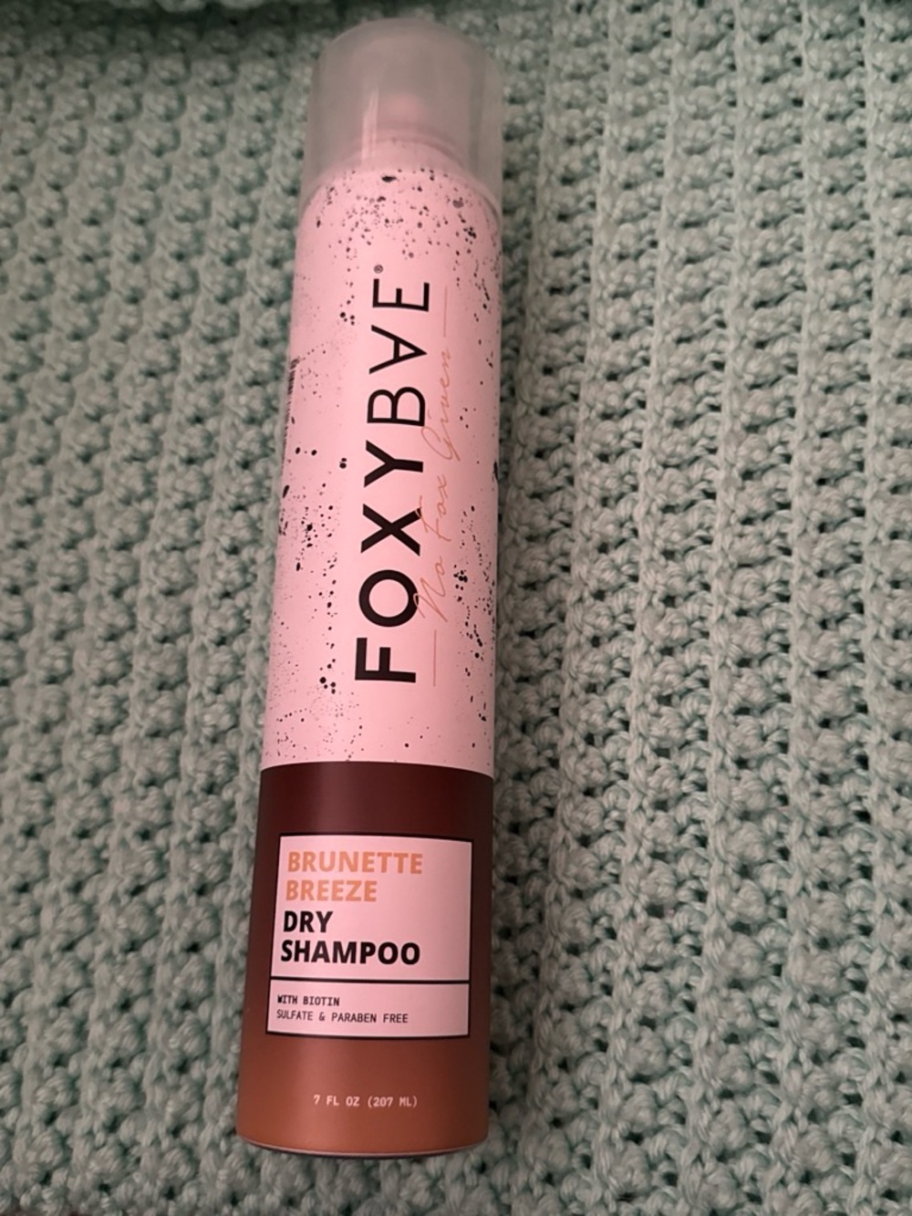Foxybae Brunette Breeze Dry Shampoo - Pink & Brown